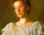 托马斯 伊肯斯 : Portrait of Alice Kurtz